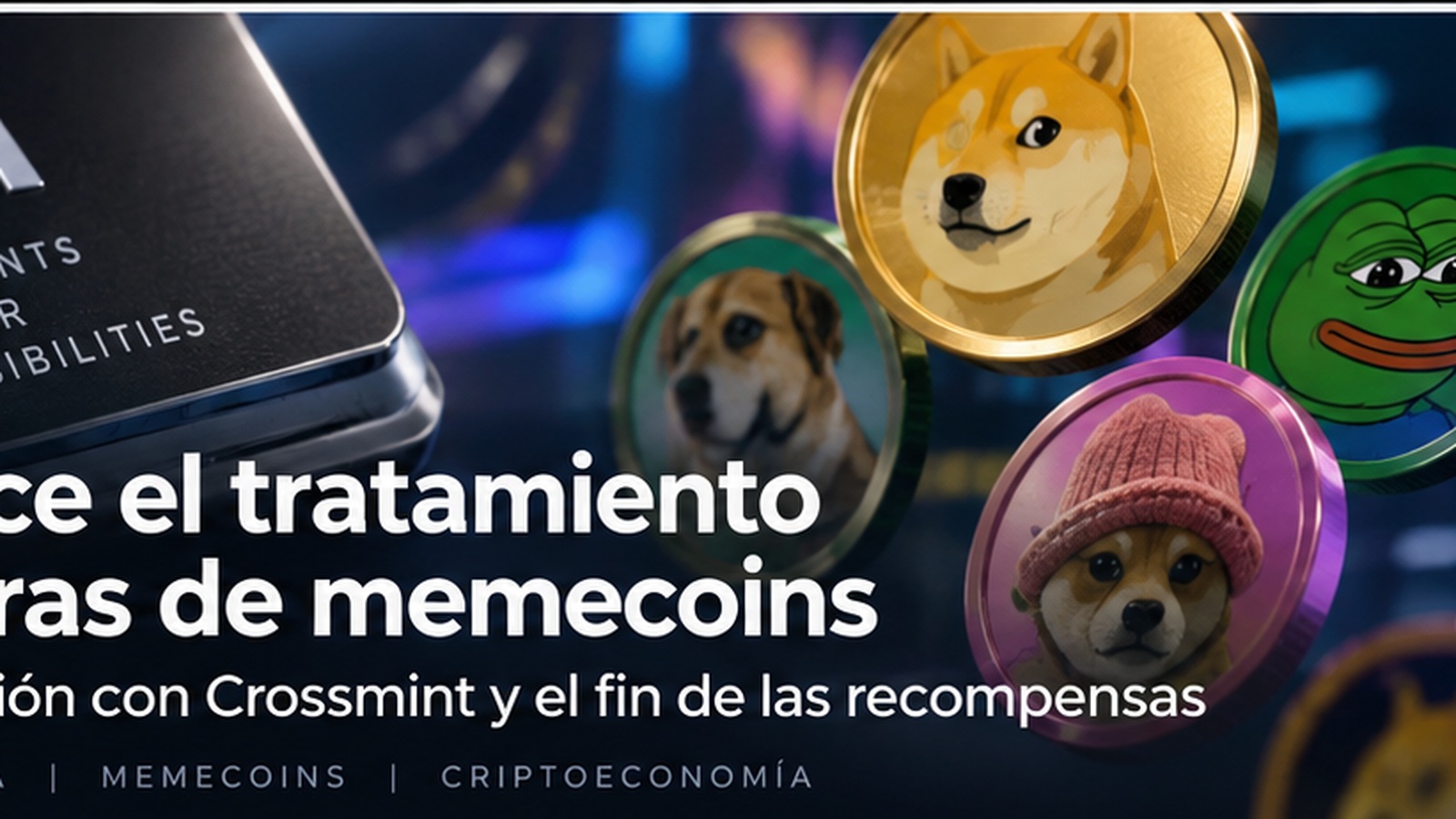 Visa mueve ficha con las memecoins: por qué cambia la clasificación de algunas compras con tarjeta