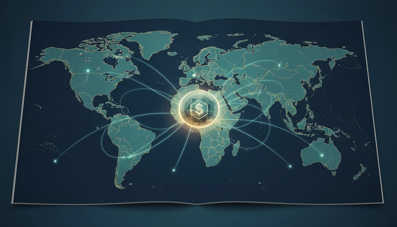 Red global de pagos con stablecoins y conexiones entre mercados emergentes