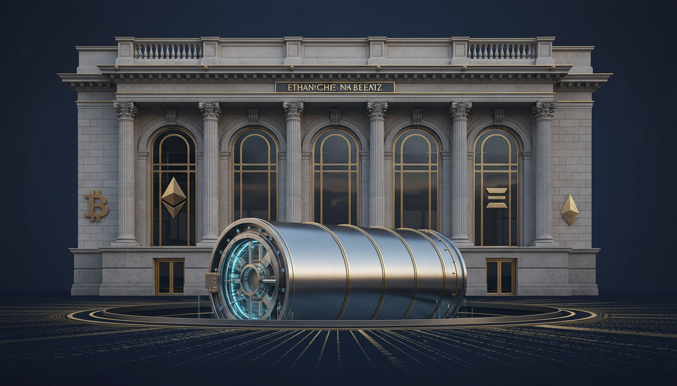 Sede bancaria europea y representación de custodia segura de Bitcoin y Ethereum