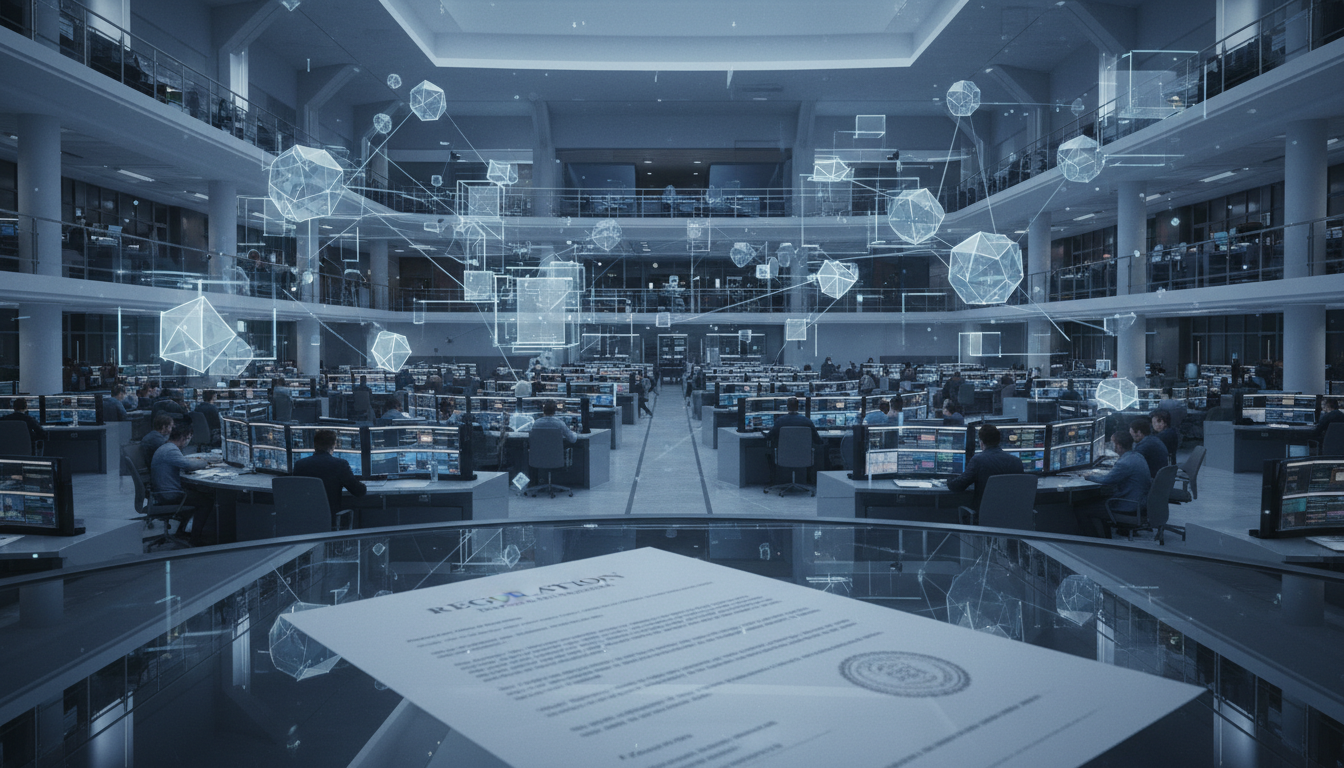 Bolsa de valores y tecnología blockchain para acciones tokenizadas