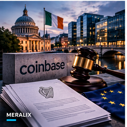 Coinbase y resolución regulatoria del Banco Central de Irlanda